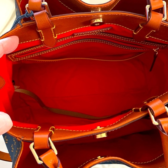 NWT - LARGE BRENNA Dooney & Burke Tote Bag - Picture 6 of 14